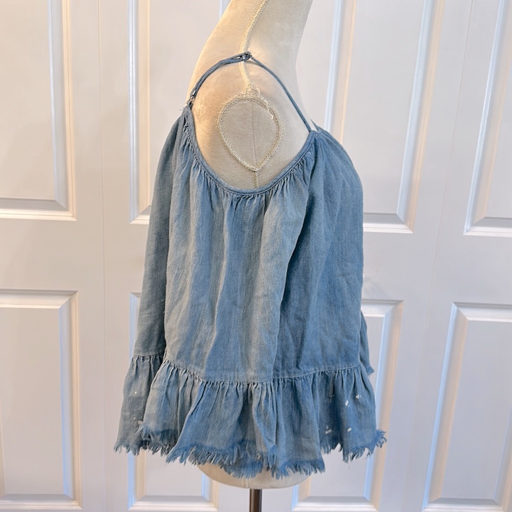 NWT denim top - Picture 4 of 9